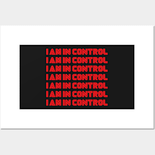 Mr. Robot - I am in control, I am in control Posters and Art